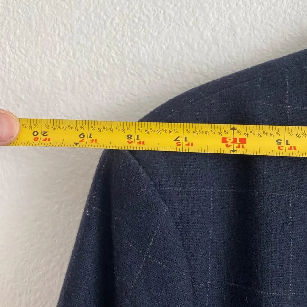 Banana Republic Men's Tailored Slim Fit Wool Blend Suit Blazer - 46R
